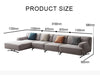 Cannes Four Seater Corner Sofa-DodiTec WC1