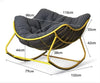 Seattle Rocking Chair, Indoor/ Outdoor Furniture-DodiTec WC1