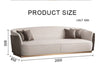 Demure Three Seater Sofa, Velvet-DodiTec WC1