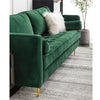 Hanoi Three Seater Sofa, Velvet