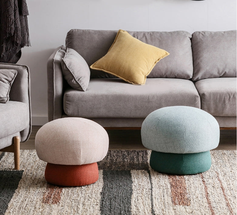 K82 MUSHROOM Kid Footstool, Multiple Color Available-DodiTec WC1