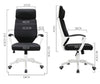 UA63 Office Chair, White-DodiTec WC1