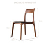 Hans CH3 Dining Chair, Dark Oak-DodiTec WC1