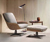 Herton Lounge Chair And Ottoman, Armchair-DodiTec WC1