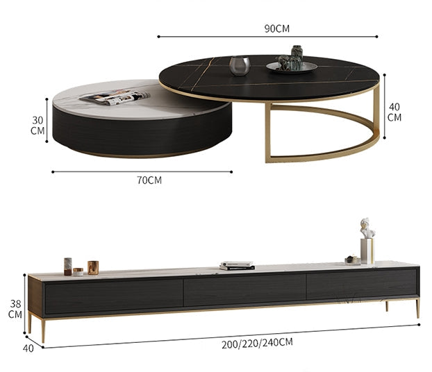 Bigbiglife TV Stand, Sintered Stone-DodiTec WC1