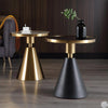 Modern Side Table with Marble top and Metal Base | DodiTec WC1