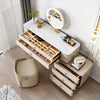 Graceway Dressing Table With LED Mirror, Cream