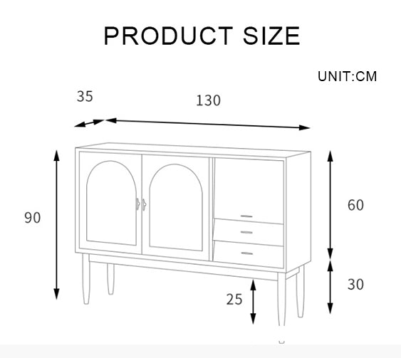 Tulma Sideboard, Natural Rattan & Oak-DodiTec WC1