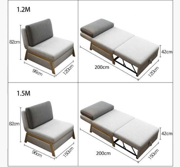 Nora Sofa Bed, Single Bed-DodiTec WC1