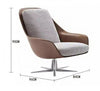 Herton Lounge Chair And Ottoman, Armchair-DodiTec WC1