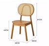 Fanny Dining Chair, Rattan-DodiTec WC1