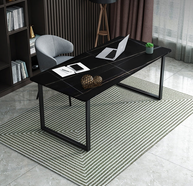 Casson Office Desk, Sintered Stone-DodiTec WC1