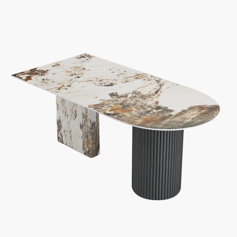 Mango Dining Table, Sintered Stone | DodiTec WC1