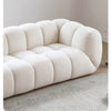 Randee BoBo Three Seater Sofa, White Boucle