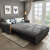 Mavis Two Seater Sofa Bed, Dark Grey | DodiTec WC1