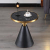 Modern Side Table with Marble top and Metal Base | DodiTec WC1