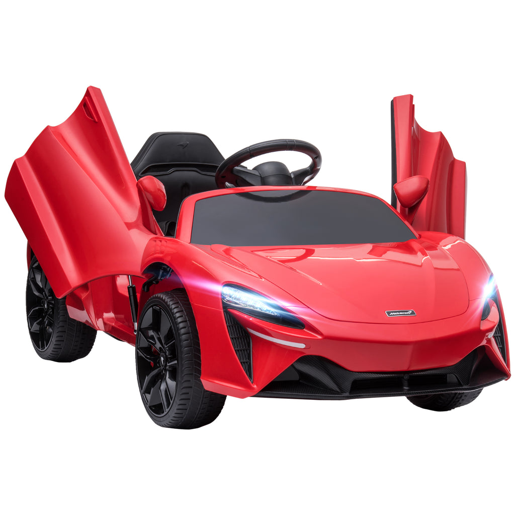 DodiOnline McLaren Licensed Kids Electric Ride-On Car, with Remote Control - Red