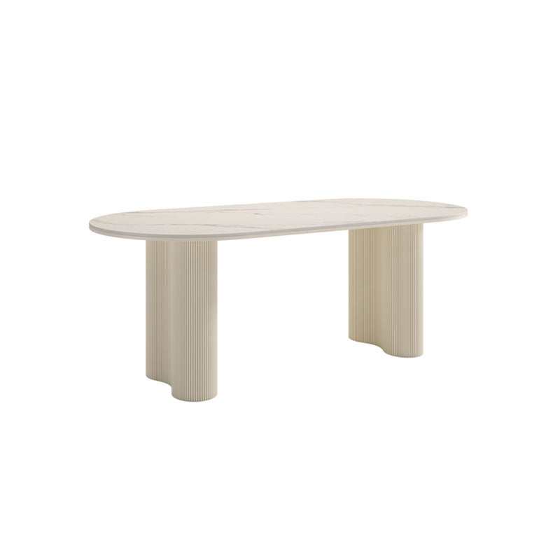 Peru Dining Table, White | DodiTec WC1