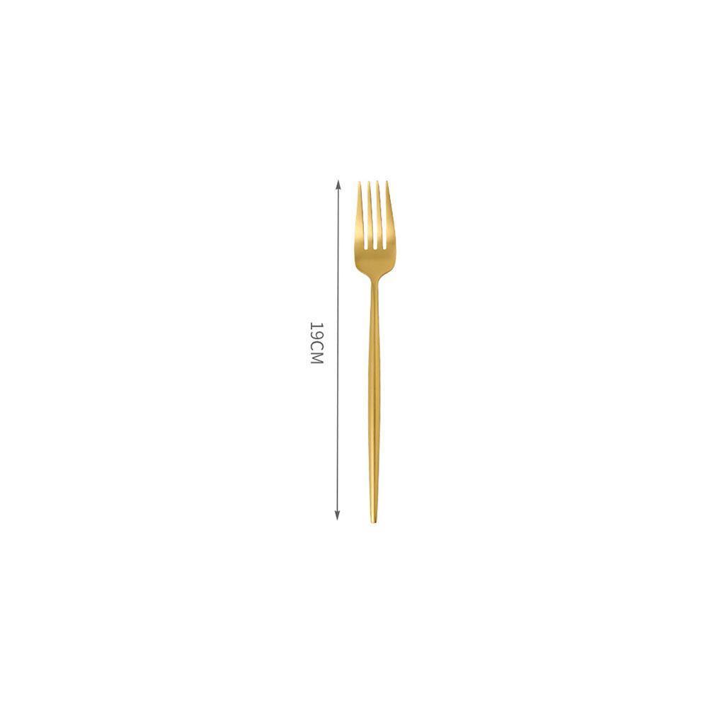 11 Piece Cutlery Set, Gold | DodiTec WC1