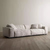 Jerome Two Seater Sofa, Cotton linen | DodiTec WC1