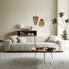 Jerome Two Seater Sofa, Cotton linen | DodiTec WC1