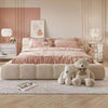 Mamie Double Bed, Velvet | DodiTec WC1