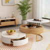 Amanda Living Room Set, Amanda Coffee Table and TV Stand, Light Oak | DodiTec WC1