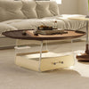 Meral Stylish Coffee Table Set, Stainless Steel | DodiTec WC1