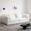 Ransom Two Seater Sofa, Linen-DodiTec WC1