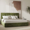 Laura Double Bed, Velvet | DodiTec WC1