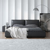 Vanessa Double Bed, Black | DodiTec WC1