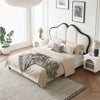 Tracy Cream Double Bed, White | DodiTec WC1