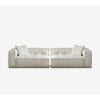 Undra Two Seater Sofa, Boucle-DodiTec WC1