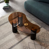 Lunar Coffee Table, Glass | DodiTec WC1