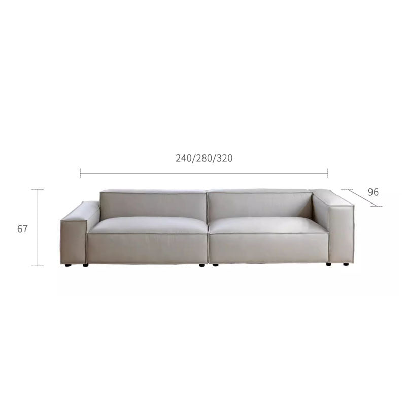 Ximenes Two Seater Sofa, Leathaire-DodiTec WC1