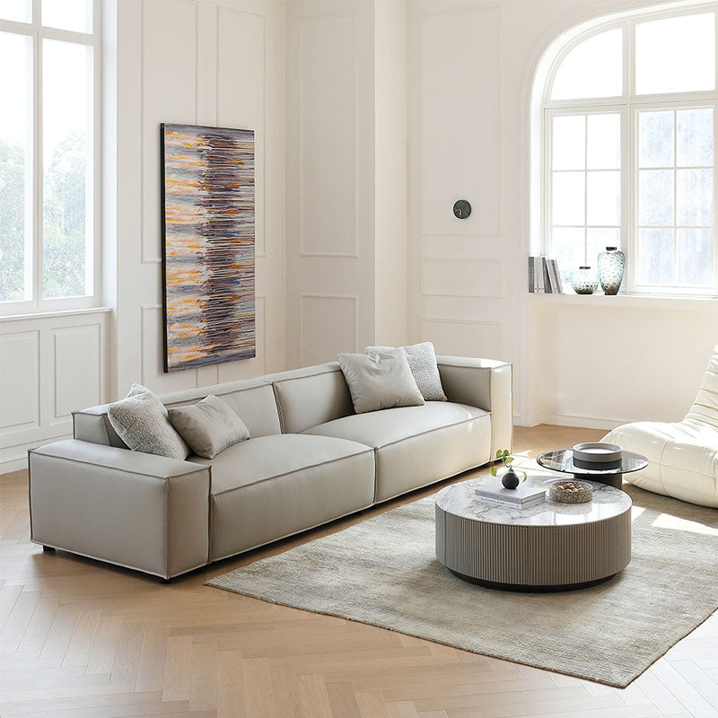 Ximenes Two Seater Sofa, Leathaire-DodiTec WC1