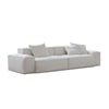 Zaavan Modular Two Sofa, Linen-DodiTec WC1