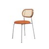 Ozzie Rattna Dining Chair, Round Seat Pad | DodiTec WC1