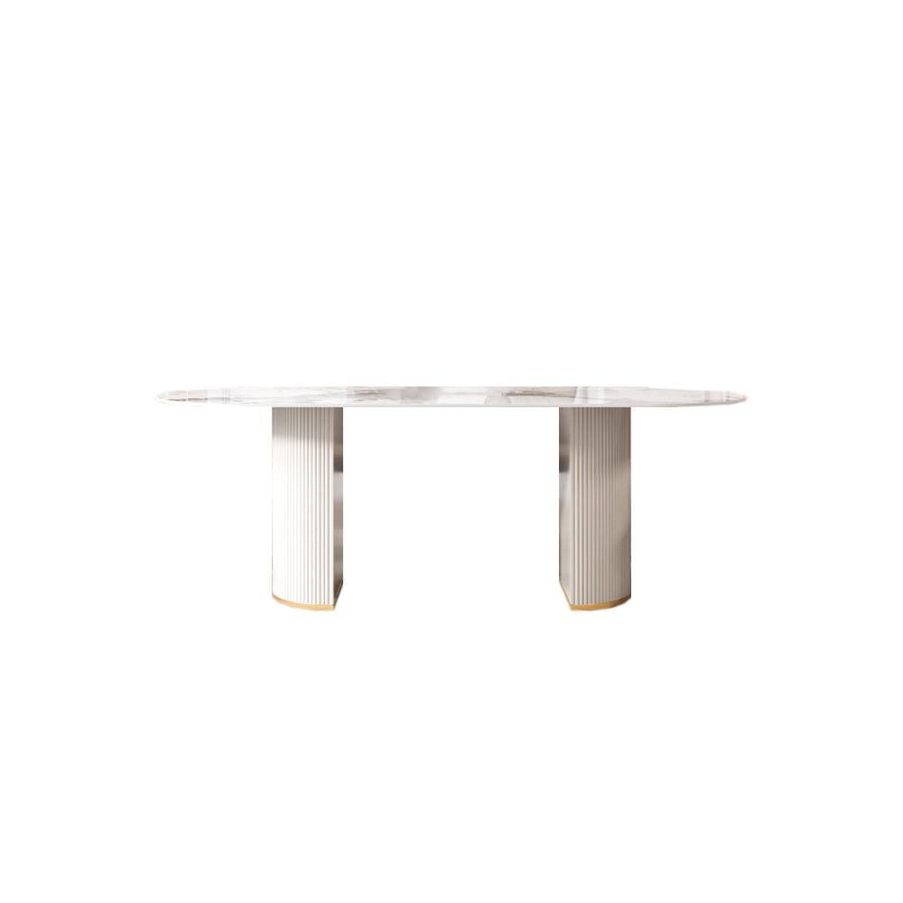 Costanza Dining Table, White | DodiTec WC1