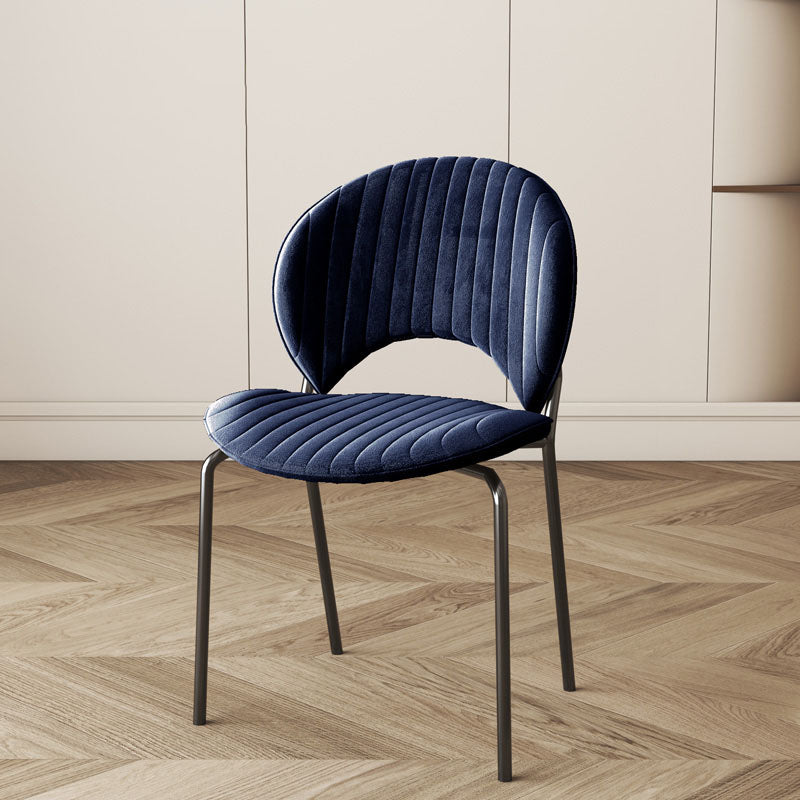 Jerome Shell Dining Chair, Velvet | DodiTec WC1