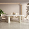 Peru Dining Table, White | DodiTec WC1