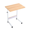 Mobile Over Bed Chair Table Hospital Overbed Height Adjustable Laptop Tray Stand