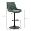 Bar Stools / Dining Chairs / Office Chairs, Dark Green