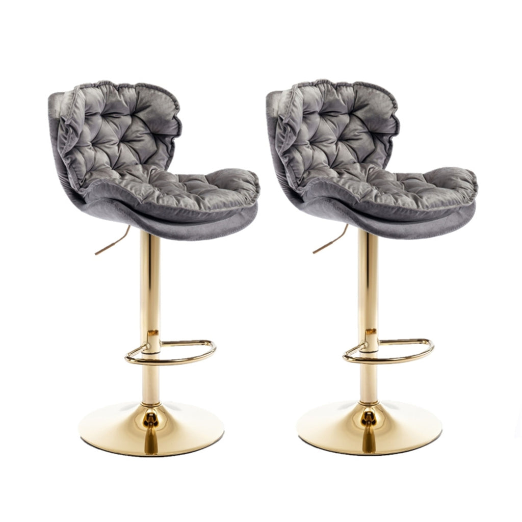 Bar Stools /Dining Chairs / Office Chairs, Gold-Grey