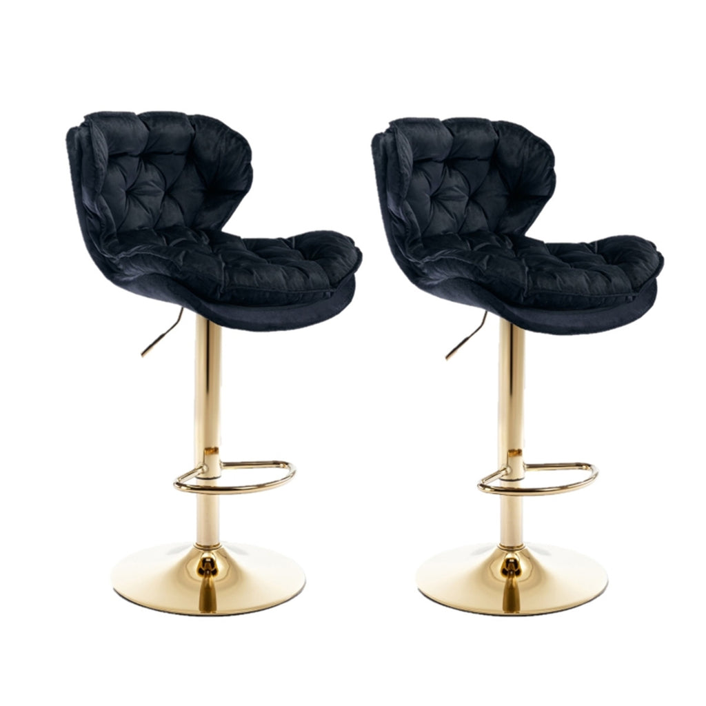 Bar Stools / Dining Chairs / Office Chairs, Gold-Black