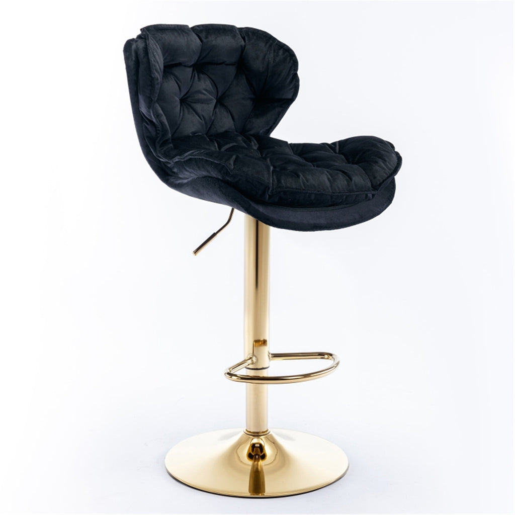 Bar Stools / Dining Chairs / Office Chairs, Gold-Black