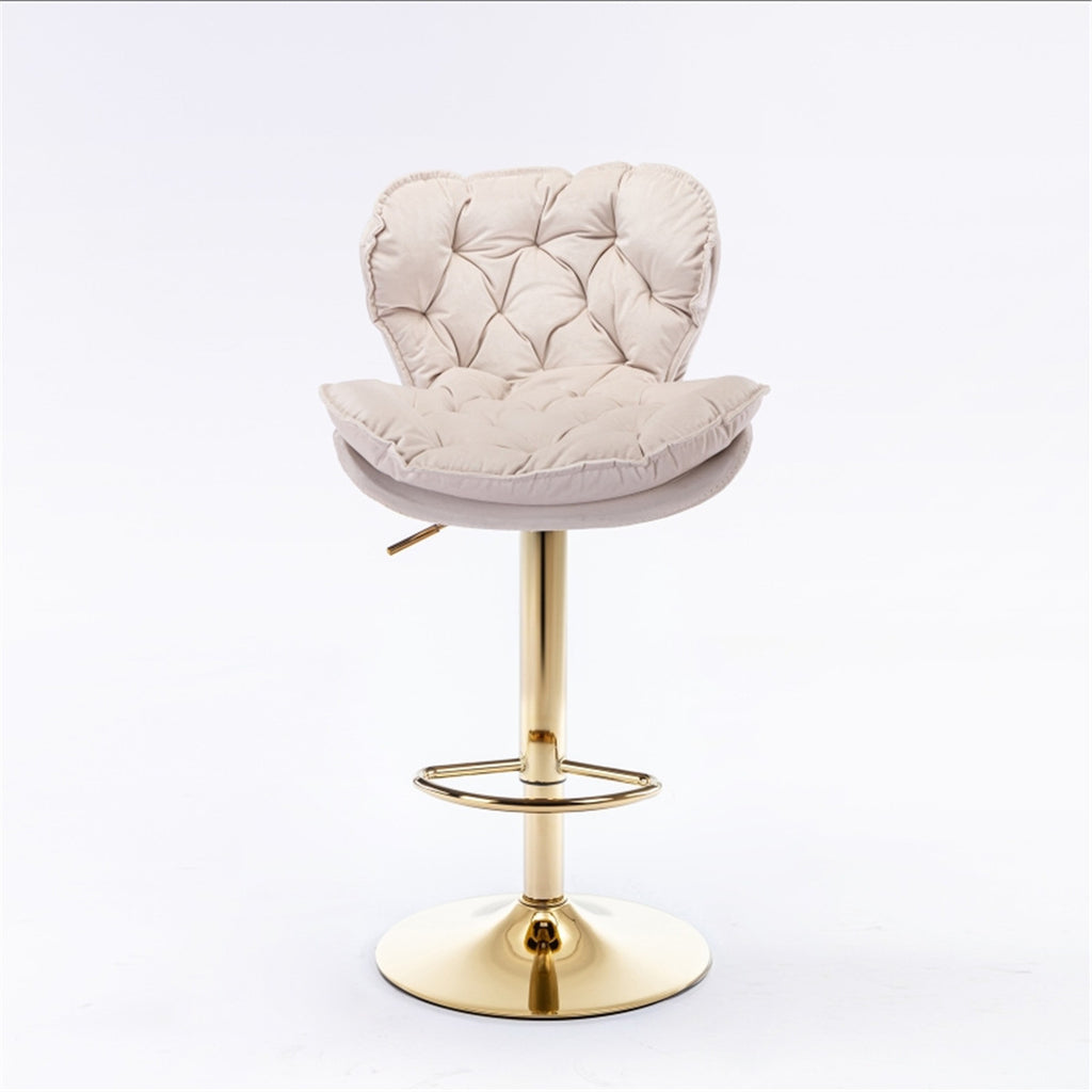 Bar Stools / Dining Chairs / Office Chairs, Gold-Beige