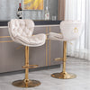 Bar Stools / Dining Chairs / Office Chairs, Gold-Beige