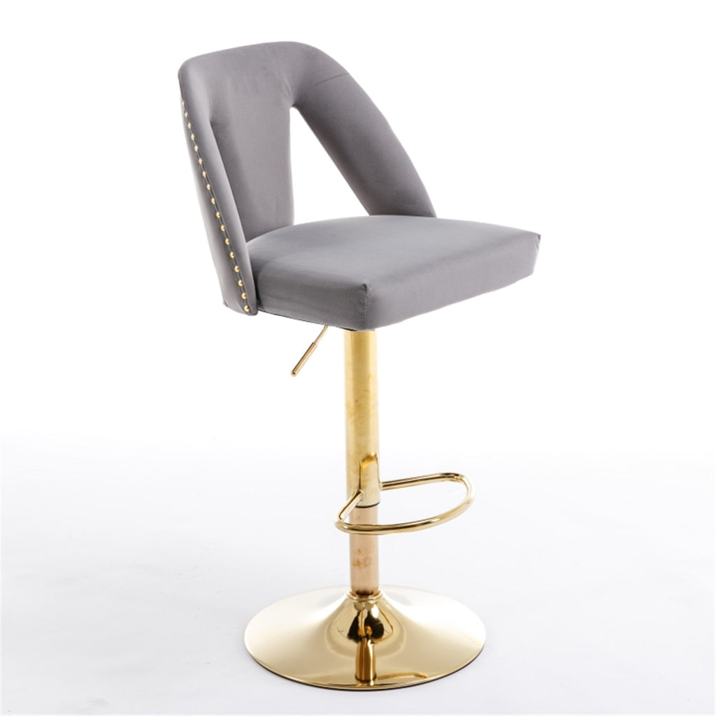 Bar Stools / Dining Chairs / Office Chairs, Golden Grey