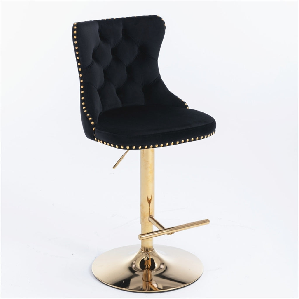 Bar Stools / Dining Chairs / Office Chairs, Golden-Black